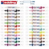 edding 5400 3D dvostruka akrilna olovka s dvostrukom bojom - 903, gentian blue