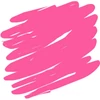 Slika 9/9 - edding 5000 akrilni marker (flomaster), odrezani kraj, B (5-10 mm) - 069, neon pink
