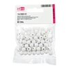 Imela, 8 mm, 80 kom - 01, bijela
