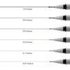 Fineliner iglani filc, crni - 0,05 mm