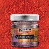 Pentart solventna boja za staklo, 30 ml - 26523 glitter crvena