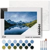 Slika 2/3 - Reeves set za slikanje po brojevima, 30x40 cm - Planine