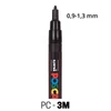 Flomaster UNI POSCA PC-3M, 0,9-1,3 mm - 2, žuti
