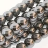 Ogrlica od čeških staklenih tekla perli, 6 mm, 75 kom - Silver