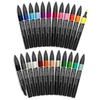 Promarker Brush dvoje i alkoholna četkica set - 24 kom, student designer set
