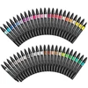 Promarker Brush dvoje i alkoholna četkica set - 48 kom, essential collection set