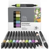 ProMarker dvostrani alkoholni flomaster - észlet - 12+1 db, Manga Fantasy
