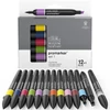 ProMarker dvostrani alkoholni flomaster - észlet - 12+1 db, Set 1