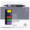 ProMarker dvostrani alkoholni flomaster - észlet - 12+1 db, Set 1