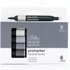ProMarker dvostrani alkoholni flomaster - észlet - 6 db, neutral tones