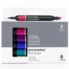 ProMarker dvostrani alkoholni flomaster - észlet - 6 db, rich tones