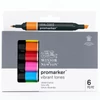 ProMarker dvostrani alkoholni flomaster - észlet - 6 db, vibrant tones