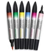 Slika 8/9 - Promarker Watercolor dvostrani kist od filca - 6 kom, cvjetni tonovi