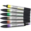 Promarker Watercolour set akvarelnih kistova s ​​dvostrukim vrhom - 6 kom, foliage tones