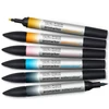 Promarker Watercolour set akvarelnih kistova s ​​dvostrukim vrhom - 6 kom, skyscape tones