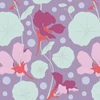 Patchwork tkanina - Tilda Gardenlife - Nasturtium lavanda 100308