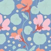 Patchwork tkanina - Tilda Gardenlife - Nasturtium Blue 100317