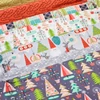 Patchwork tkanina - Free Spirit - Fa la la by Maude Asbury 012XWHITE