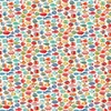 Tkanina za patchwork - Makower - Deep Blue Sea 139/W Fish Shoal white