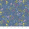 Patchwork tkanina - Makower - Petite Fleur 180/B Meadow blue