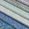 Patchwork tkanina - Makower - Petite Fleur 182/B Blossom blue
