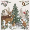 Patchwork tkanina - Moda - Woodland Winter by Deb Strain 56099-11 Panel, 60 cm