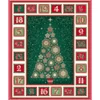 Tkanina za patchwork - Makower - Good Tidings Advent 110/1, Panel, 60cm