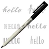 Sakura kaligrafski flomaster, crni - 3 mm