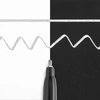 Slika 2/4 - Sakura Pen-Touch Calligrapher kaligrafski lakirani filc, fini (1,8 mm) - srebrni