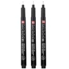 Slika 5/5 - Sakura Pigma Micron set tehničkih olovaka za crtanje - 3 komada + držač za olovke, Black Edition
