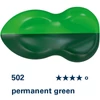 Slika 2/3 - Schmincke AERO COLOR profesionalna boja za pištolj za retuširanje, 28 ml- 502, permanent green