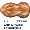 Slika 2/3 - Schmincke AERO COLOR profesionalna boja za pištolj za retuširanje, 28 ml- 916, AERO METALLIC brilliant bronze