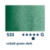 Slika 3/7 - Schmincke Horadam akvarel boja u tubi, 15 ml - 533, cobalt green dark, granulirajući