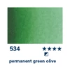 Slika 3/6 - Schmincke Horadam akvarel boja u tubi, 15 ml - 534, permanent green olive