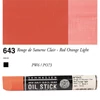 Sennelier Oil Stick, 38 ml - 643, red orange light