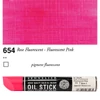 Sennelier Oil Stick, 38 ml - 654, fluorescent pink