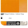 Sennelier Oil Stick, 38 ml - 687, cadmium orange