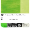 Sennelier Oil Stick, 38 ml - 871, bright yellow green
