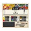 Sennelier Oil Stick set uljanih boja u stiku s priborom - 12x38 ml, drvena kutija