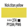 Talens Amsterdam akrilna boja, 250 ml - 274, nickel titanium yellow