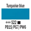 Slika 3/6 - Talens Amsterdam akrilna boja, 20 ml - 522, turquoise blue