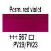 Talens Amsterdam akrilna boja, 120 ml - 567, permanent red violet