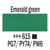 Slika 3/6 - Talens Amsterdam akrilna boja, 20 ml - 615, emerald green