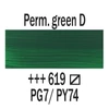 Slika 3/6 - Talens Amsterdam akrilna boja, 20 ml - 619, permanent green deep