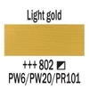 Slika 3/5 - Talens Amsterdam akrilna boja, 20 ml - 802, light gold