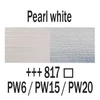 Slika 3/5 - Talens Amsterdam akrilna boja, 20 ml - 817, pearl white
