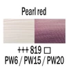 Slika 3/5 - Talens Amsterdam akrilna boja, 20 ml - 819, pearl red