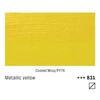 Talens Amsterdam akrilna boja, 120 ml - 831, metallic yellow