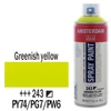 Talens Amsterdam akrilna boja u spreju na bazi vode, 400 ml - 243, greenish yellow