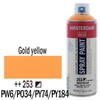 Talens Amsterdam akrilna boja u spreju na bazi vode, 400 ml - 253, gold yellow